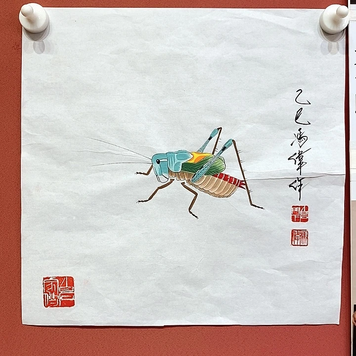 国画冯伟老师作品路