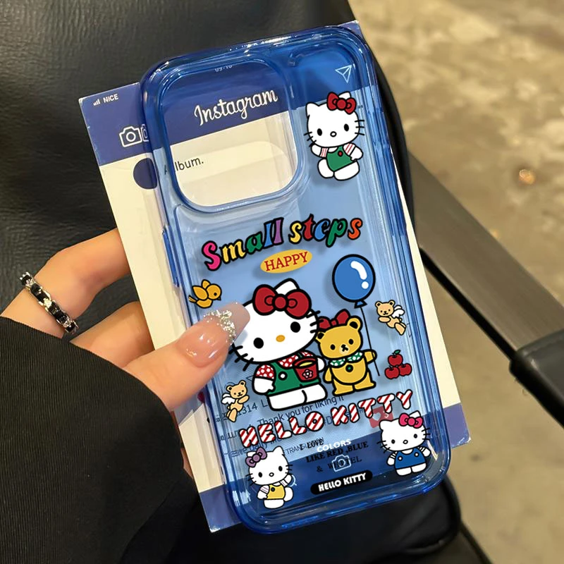 小熊KT猫适用iPhone16苹果14_15PROMAX软胶13手机壳12防摔11卡通X