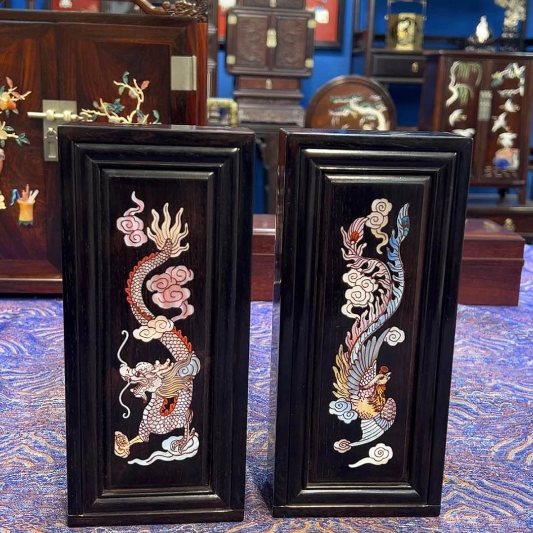 【闪购商品】黑酸枝木类成套家具紫光檀机关盒子