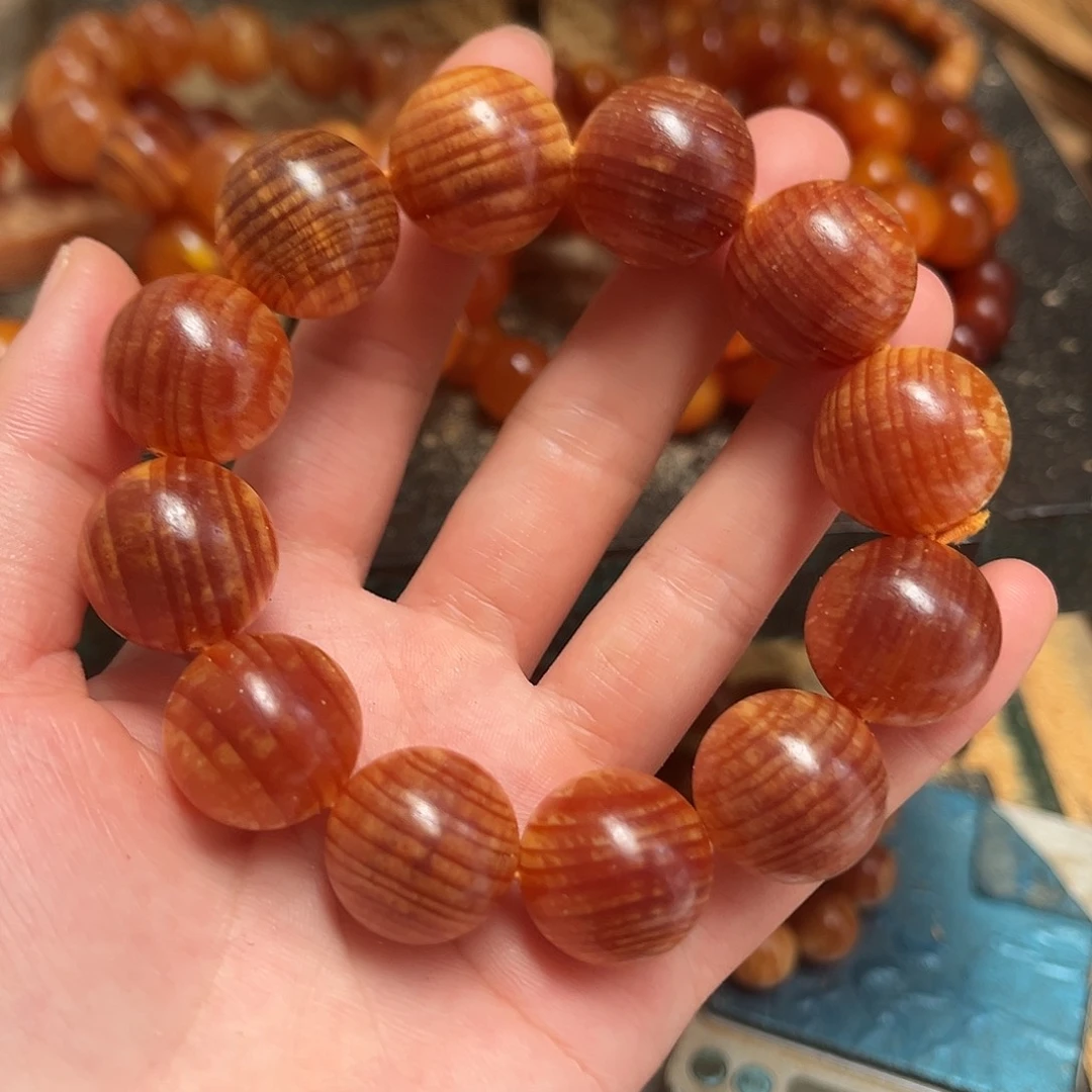 松木（琥珀木）手串/手链2.0满文