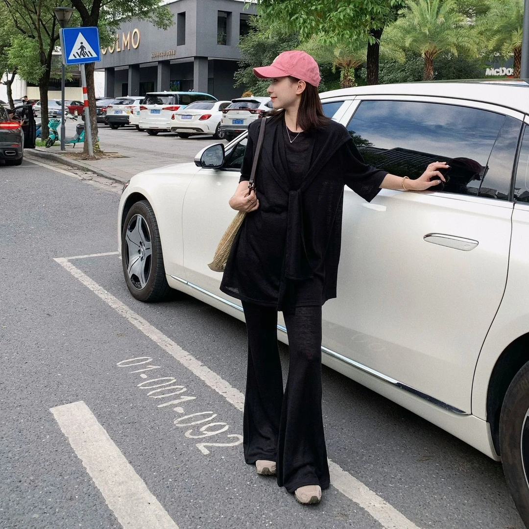 SUNCC自制 藏肉主义 显瘦高级松弛慵懒简约透气舒适休闲风套装