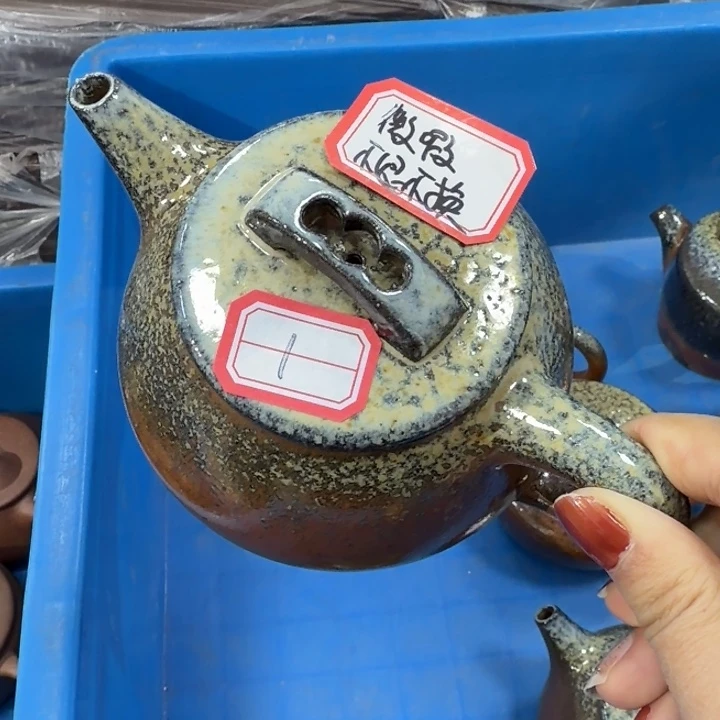 紫砂茶壶宜兴原矿底槽青