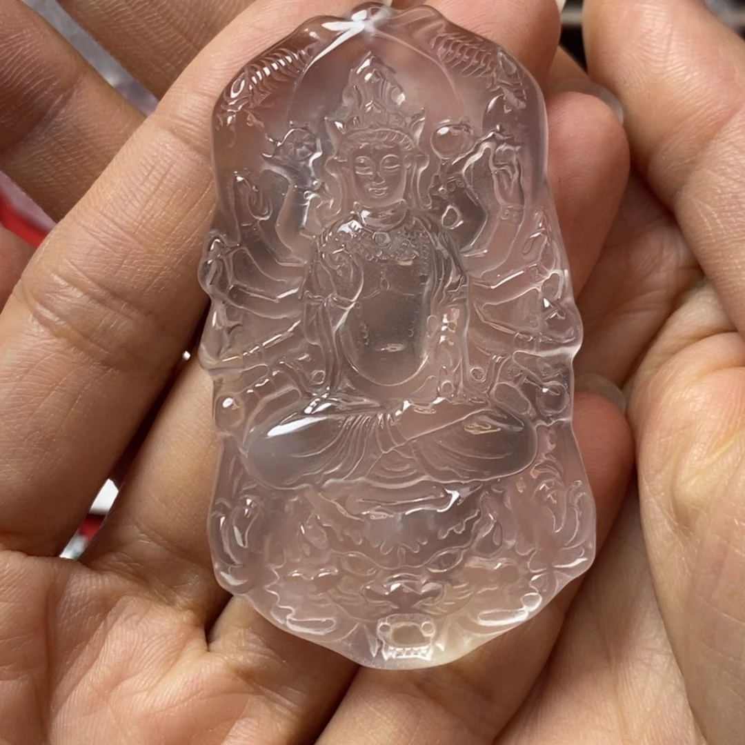 好****石英质玉未镶嵌吊坠