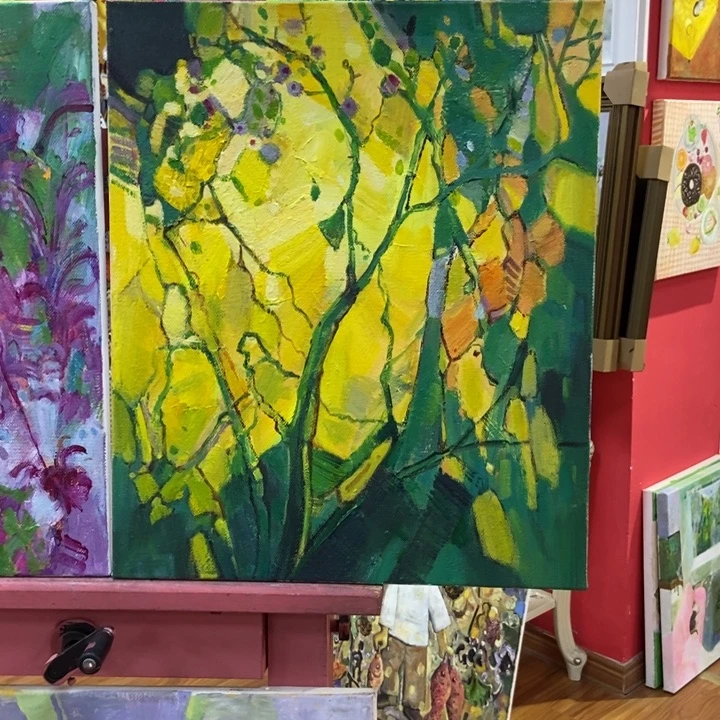 行***野油画50.60尺寸作品