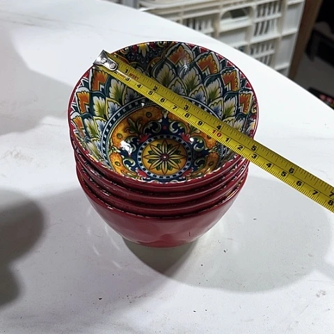微瑕，不能明火，口径12高度6阳***和，4个碗