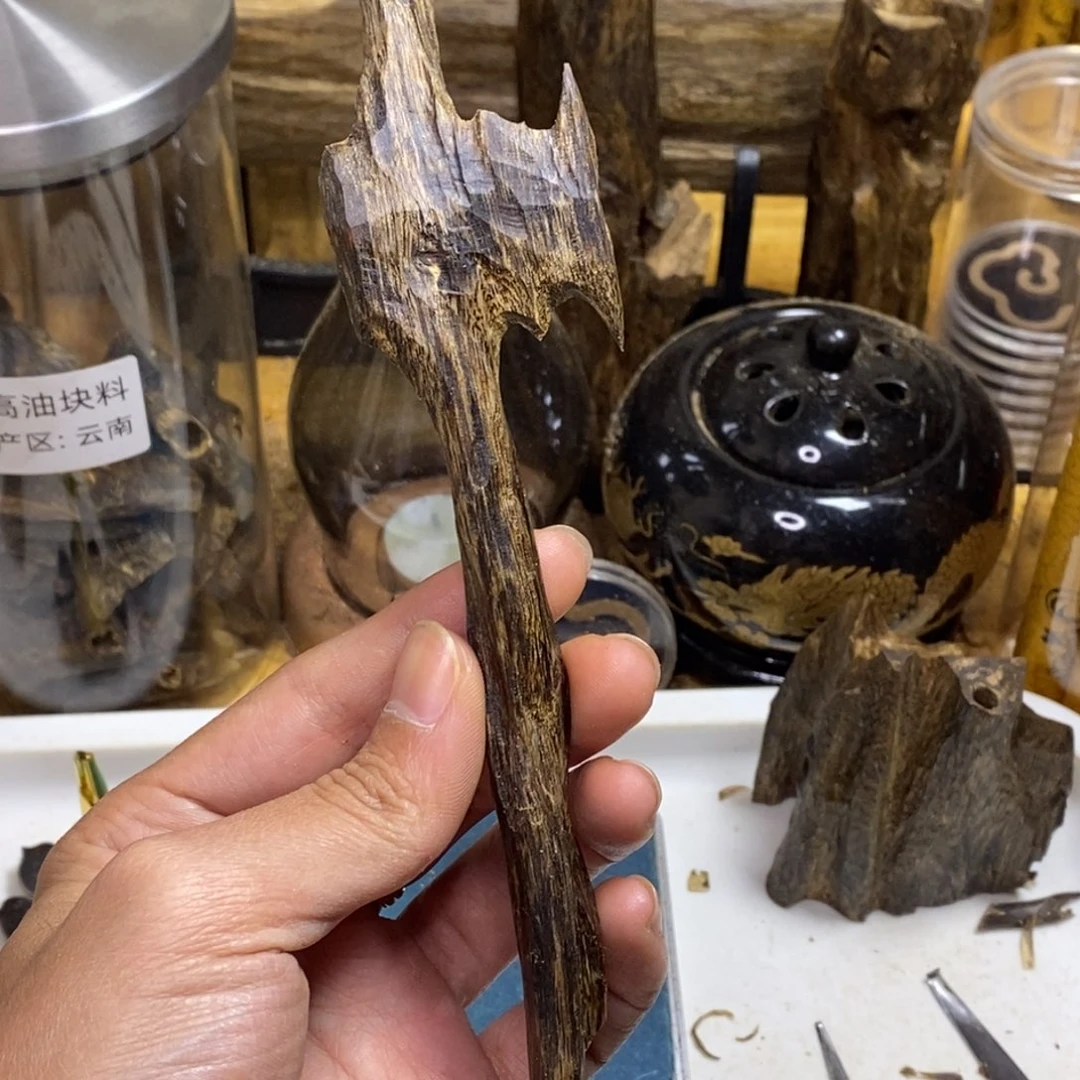 沉香高油香薰张勺子17克