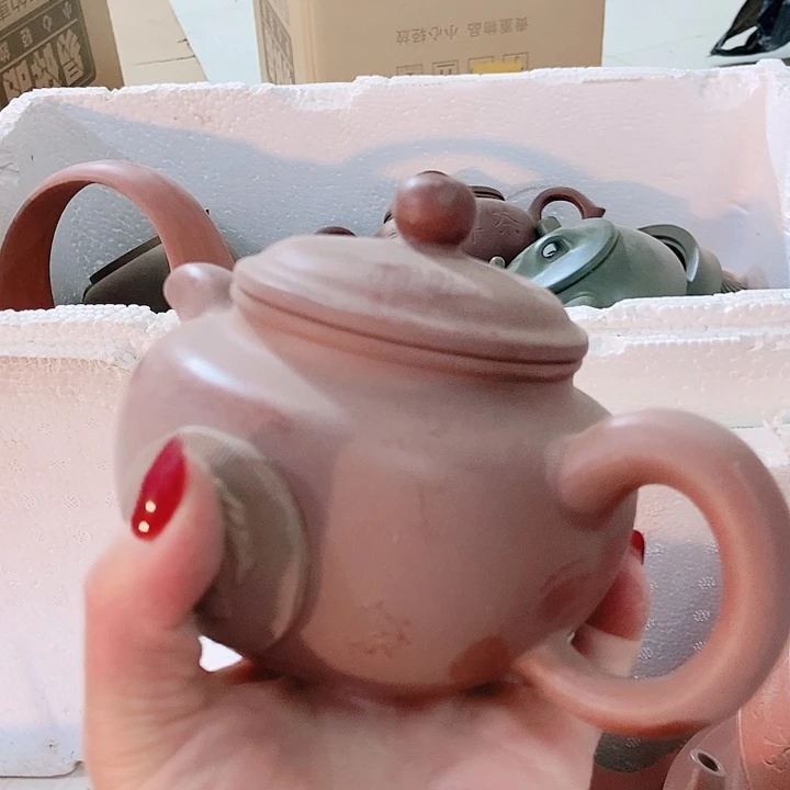 紫砂茶杯宜兴紫砂全手工制作