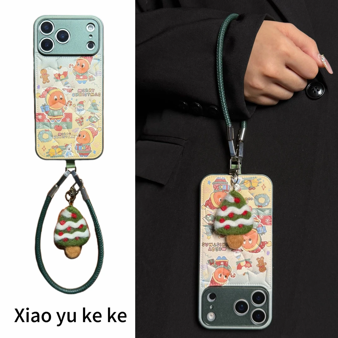 卡通星星皮纹圣诞礼物星星人适用iPhone17promax手机壳苹果16pro