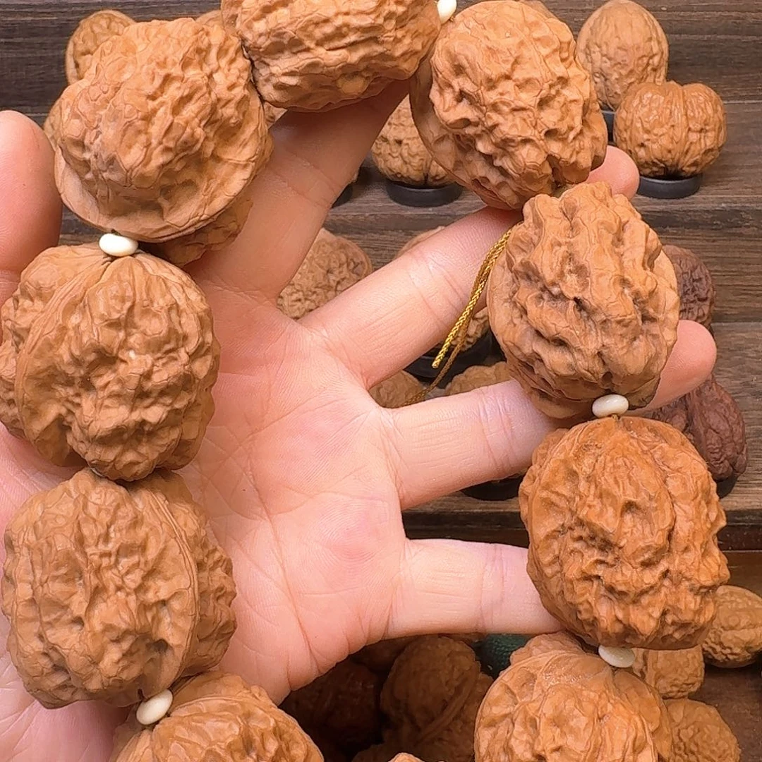 文玩核桃吊坠5飞虎蟾手持40尺寸