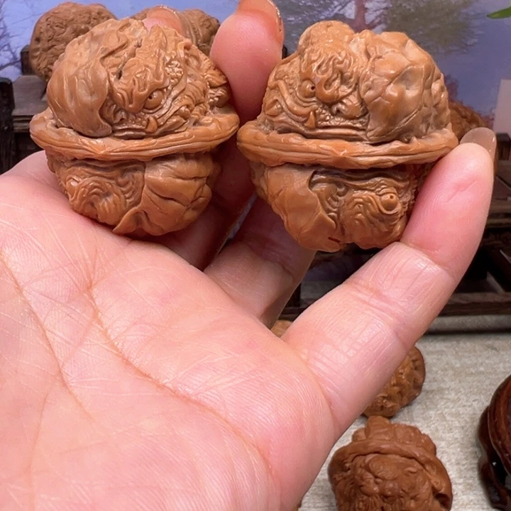 把件核桃蛤蟆头龙蟾金蟾