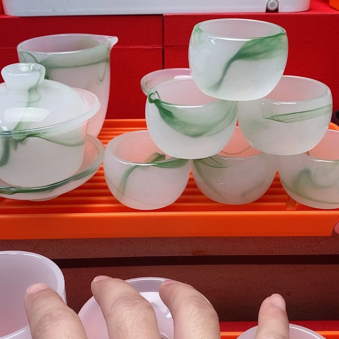 杯高端琉璃茶具 无礼盒