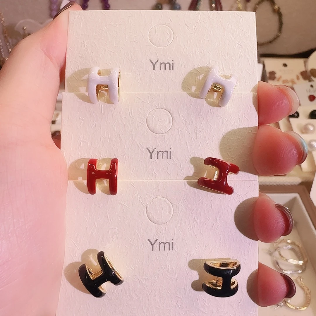 仿珍珠铜合金925银耳钉