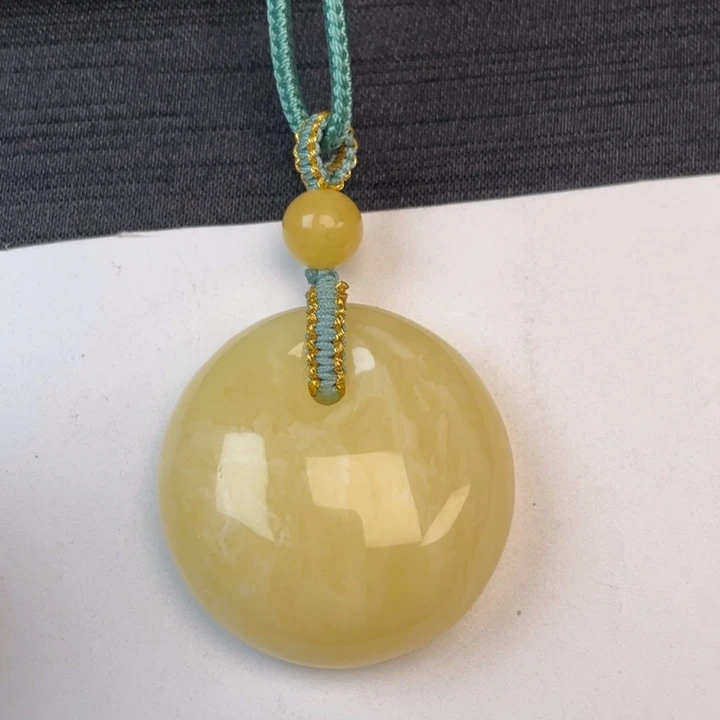 未镶嵌蜜蜡裸石蜜蜡公主扣