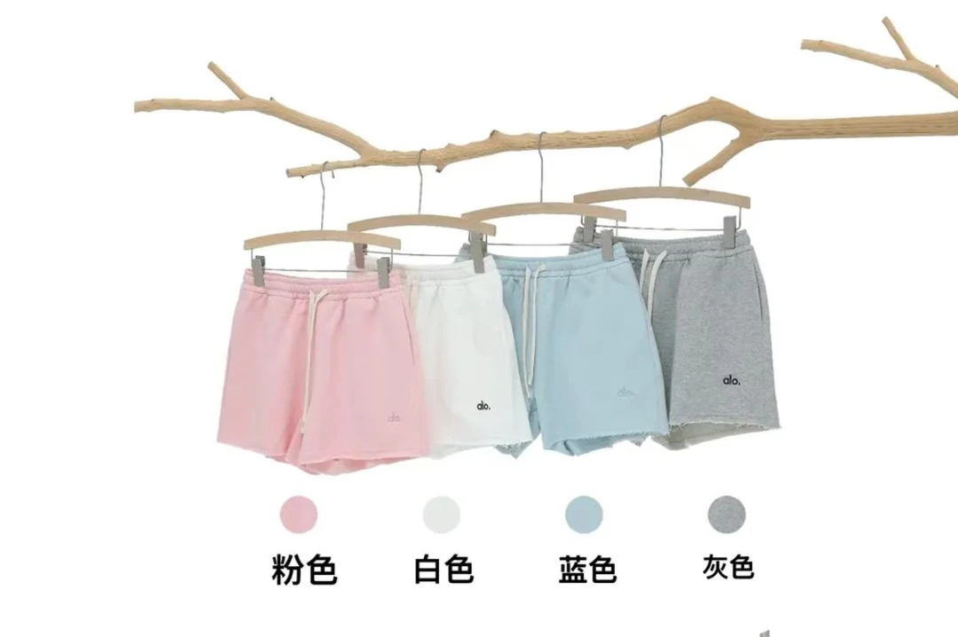 运动新款休闲透气百搭五分裤女潮短裤毛圈短裤舒适夏季