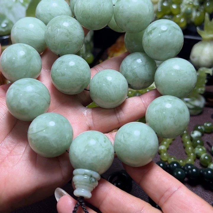 蛇纹石玉未镶嵌戒圈