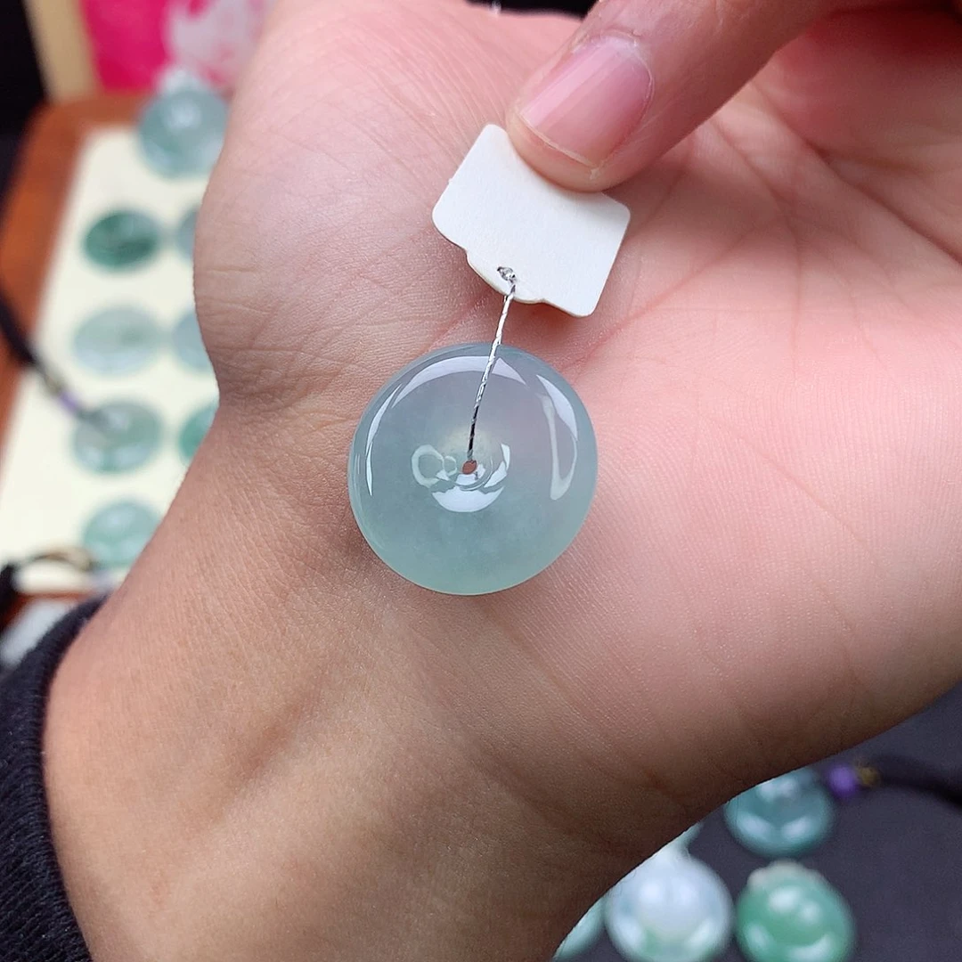 颈饰未镶嵌翡翠29 尺寸20.3-5.8