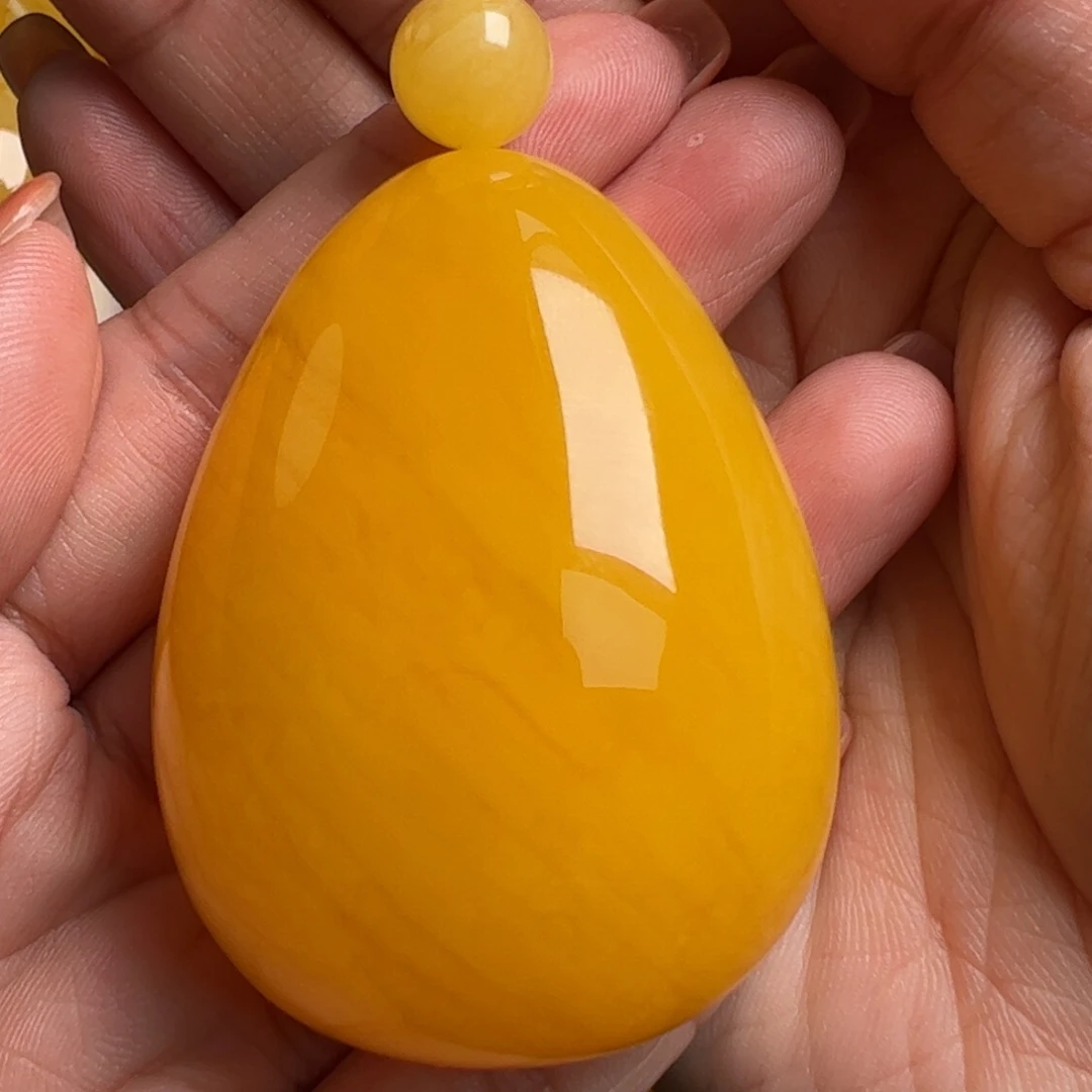 蜜蜡毛衣链未镶嵌无优化