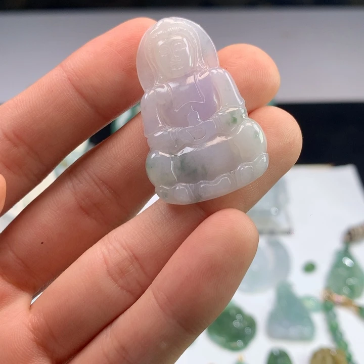 翡翠未镶嵌手链翡翠观音