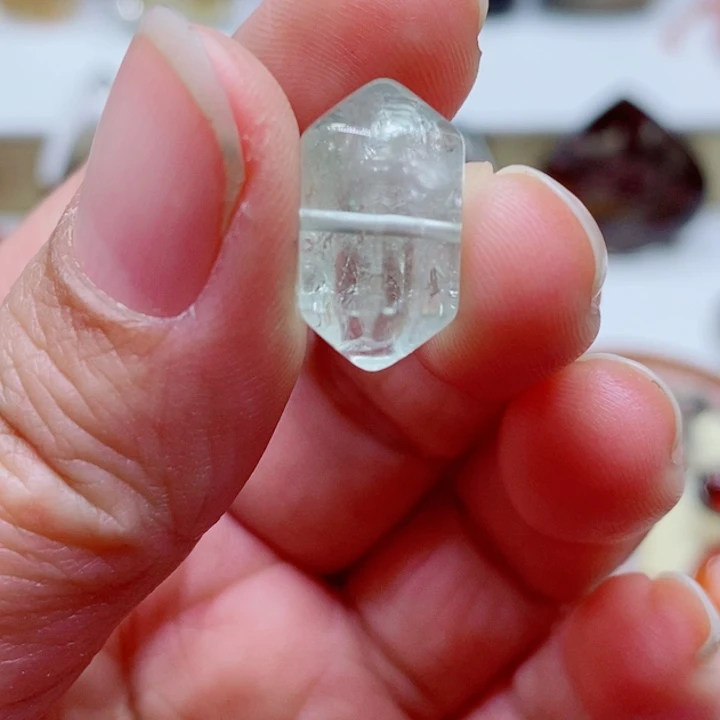 紫晶颈饰未镶嵌水晶