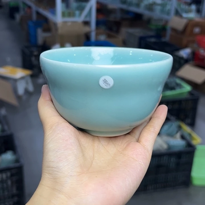 龙泉云间青瓷小米茶器