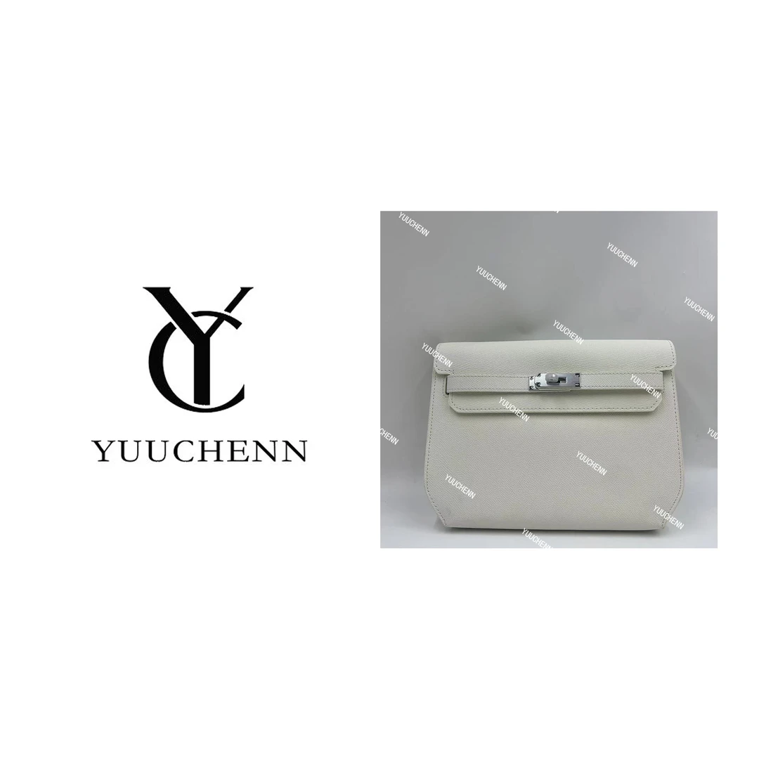 YUUCHENN/25cm原创设计高定真皮包 HH3214