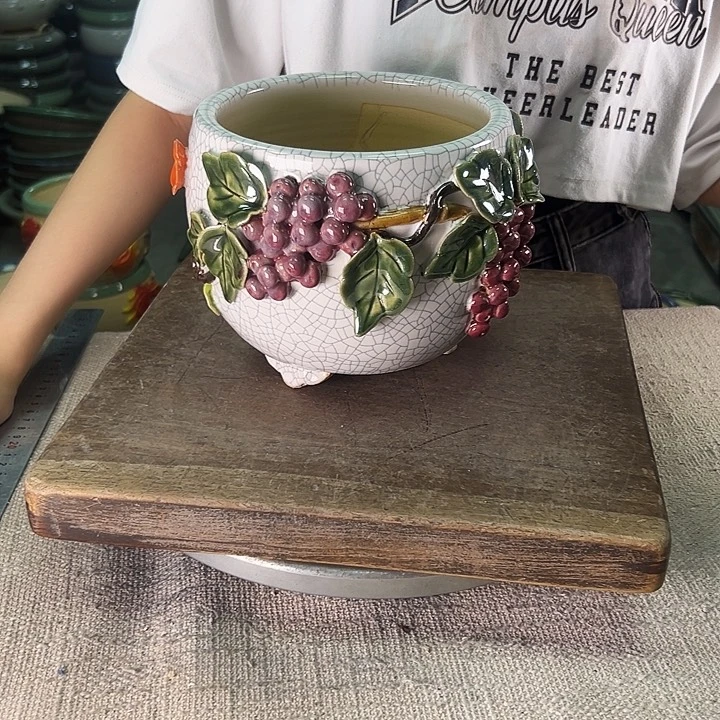 泳坤堂石湾盆陶瓷