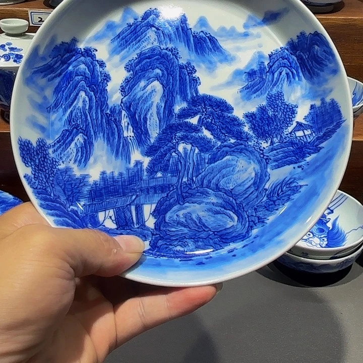 C***罗青花手工手绘手绘