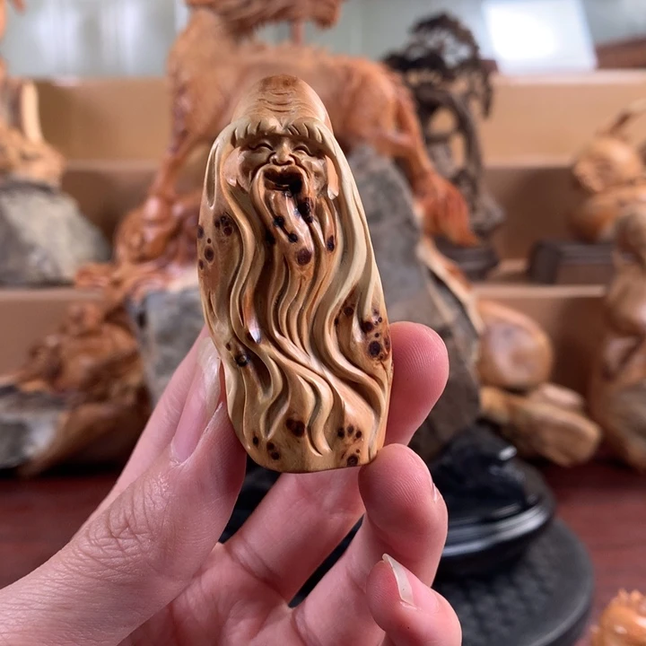 柏木（崖柏）根雕摆件