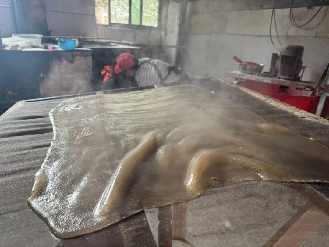 纯红薯粉贵州铜仁柴火制作