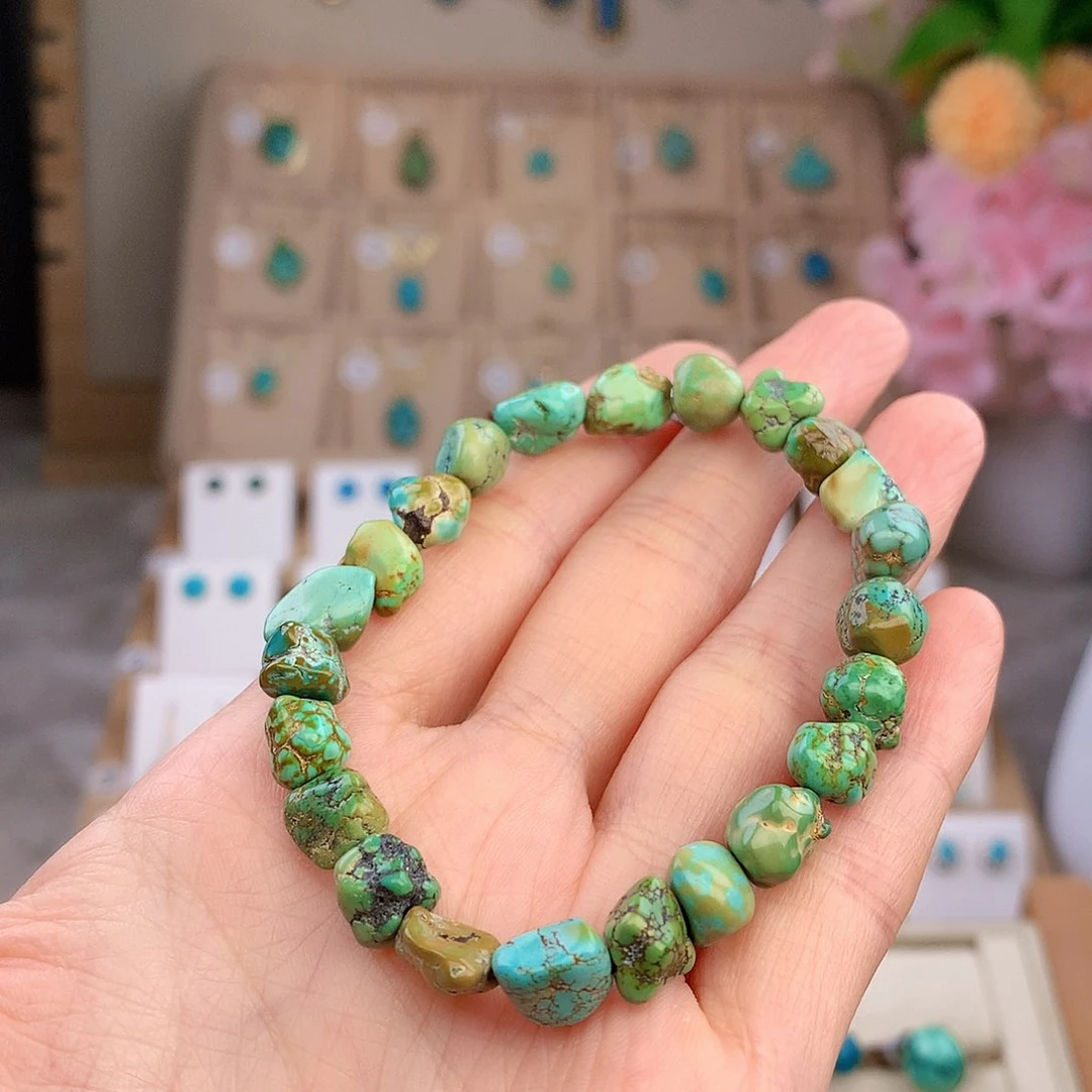 未镶嵌绿松石手链