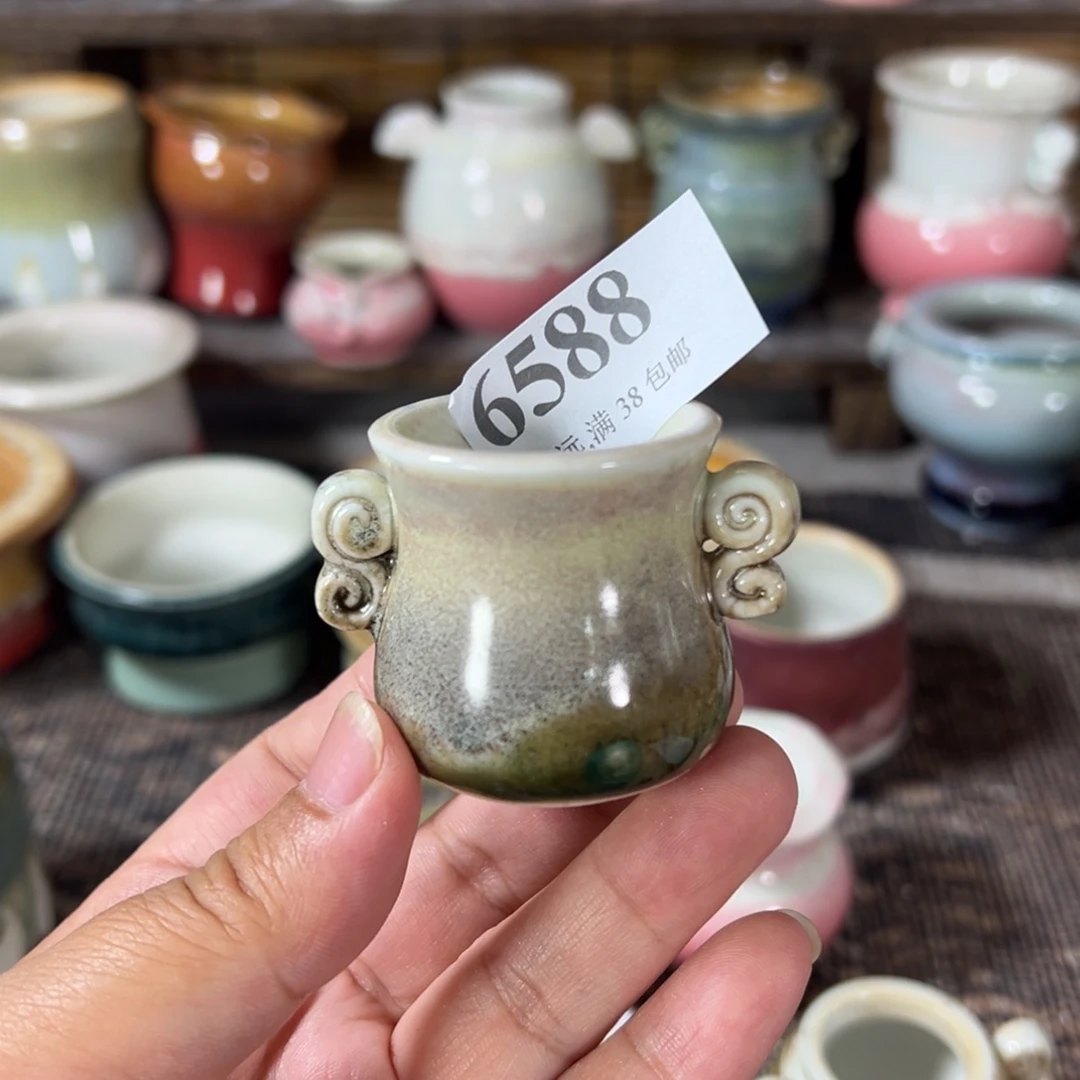 口3 手工花盆满30包邮