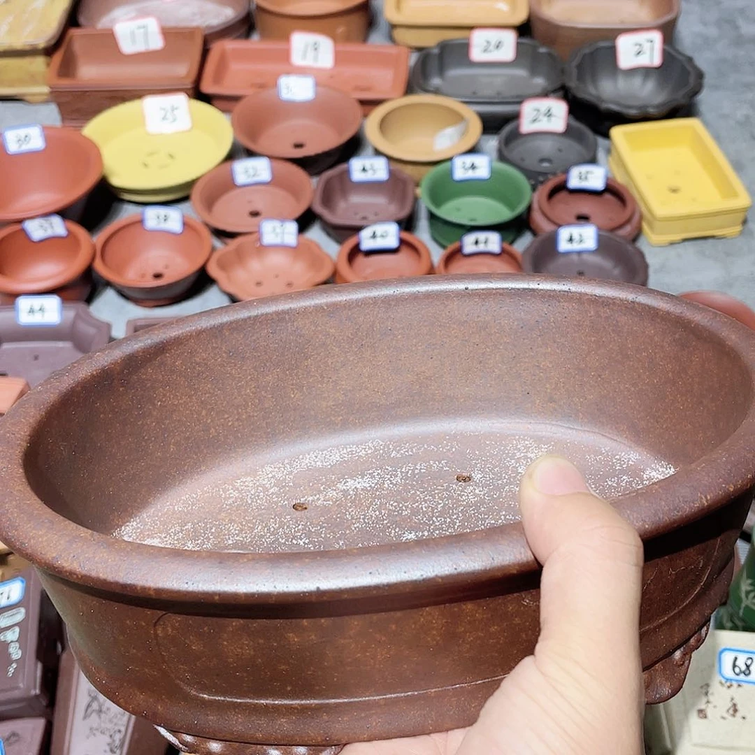 紫砂小盆21*15*5cmmm