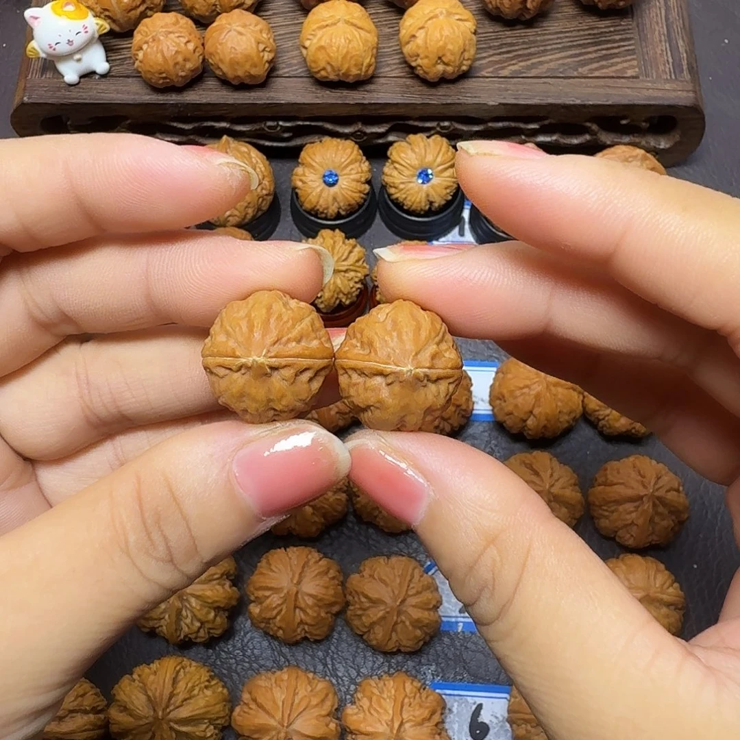 把件文玩核桃20尺边肚同尺小金豆006