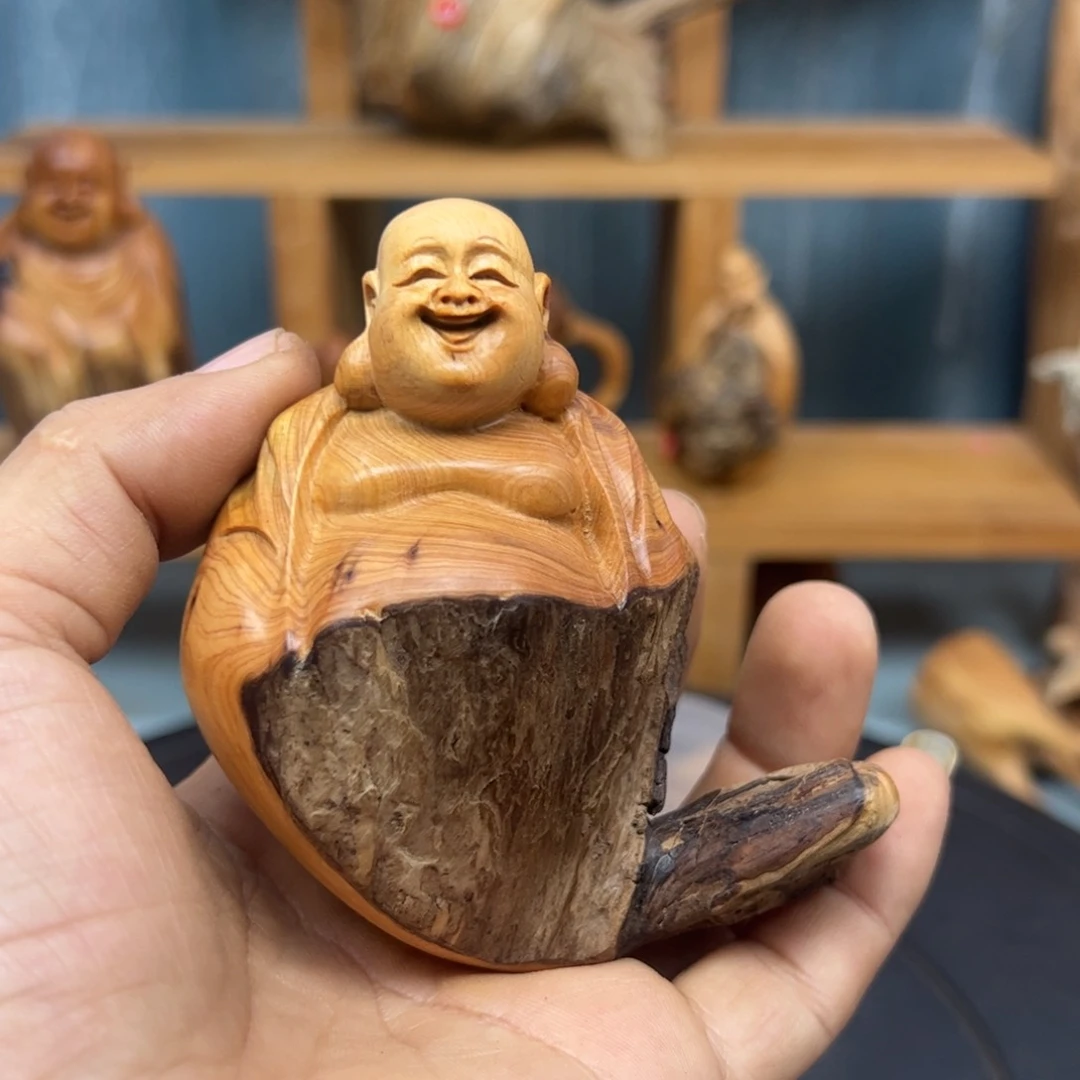 木五*崖柏木摆件手把件