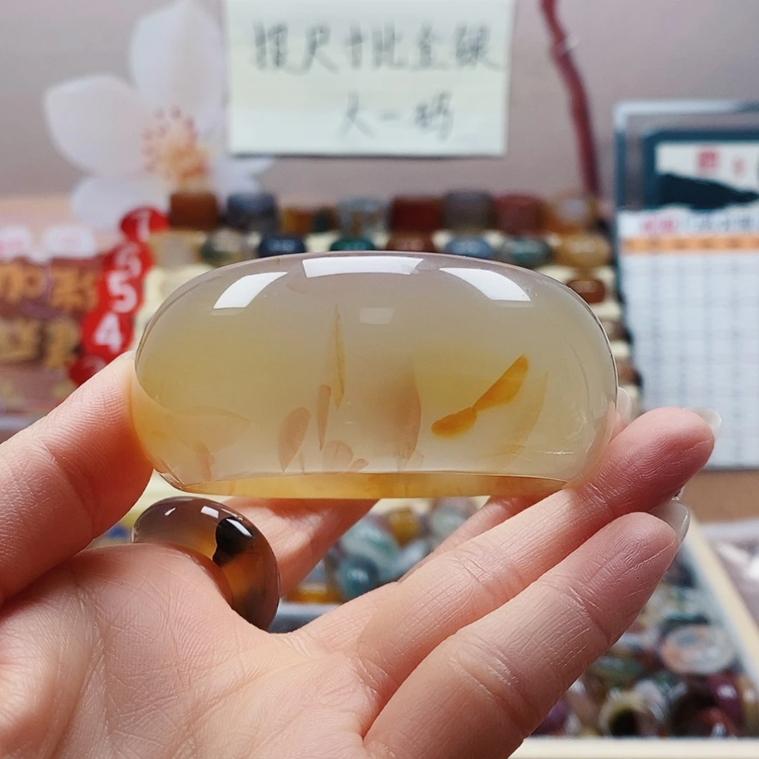 玛瑙/玉髓戒指未镶嵌宁****y