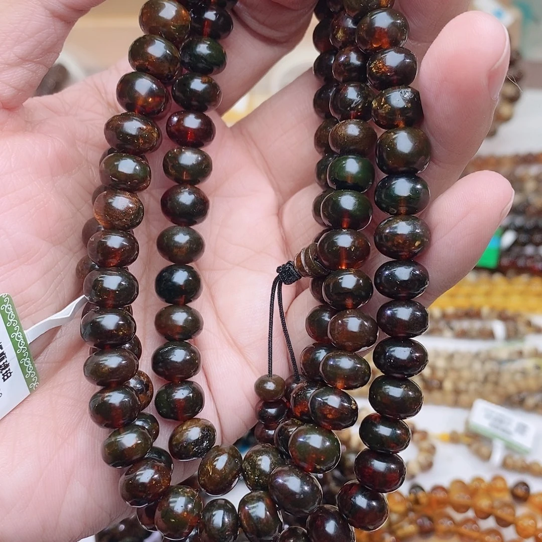 琥珀未镶嵌裸石9血翳