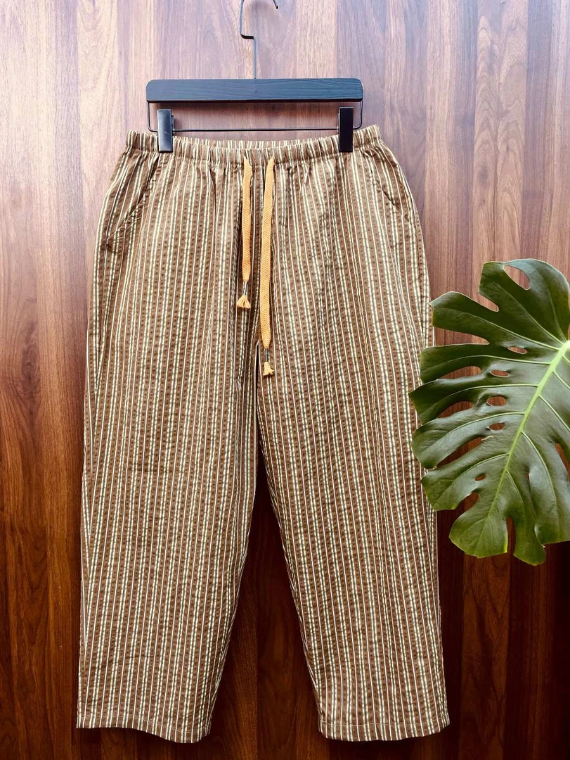 小崔姐【秋季新款】全棉可外穿家居裤时尚女士宽松裤休闲裤潮流宽松