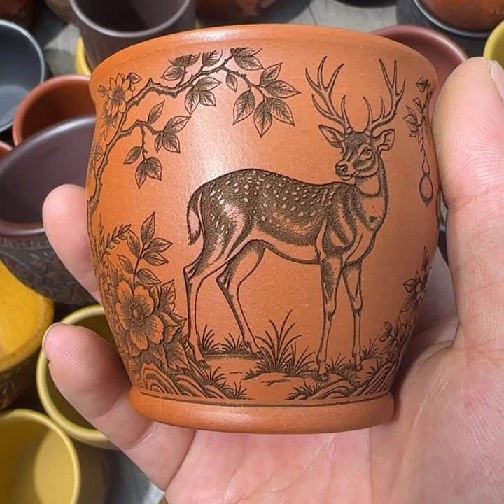 茶杯紫砂全手工制作工艺