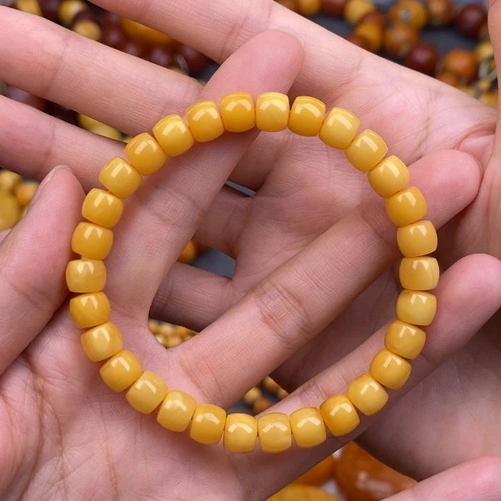 琥珀未镶嵌裸石蜜蜡M