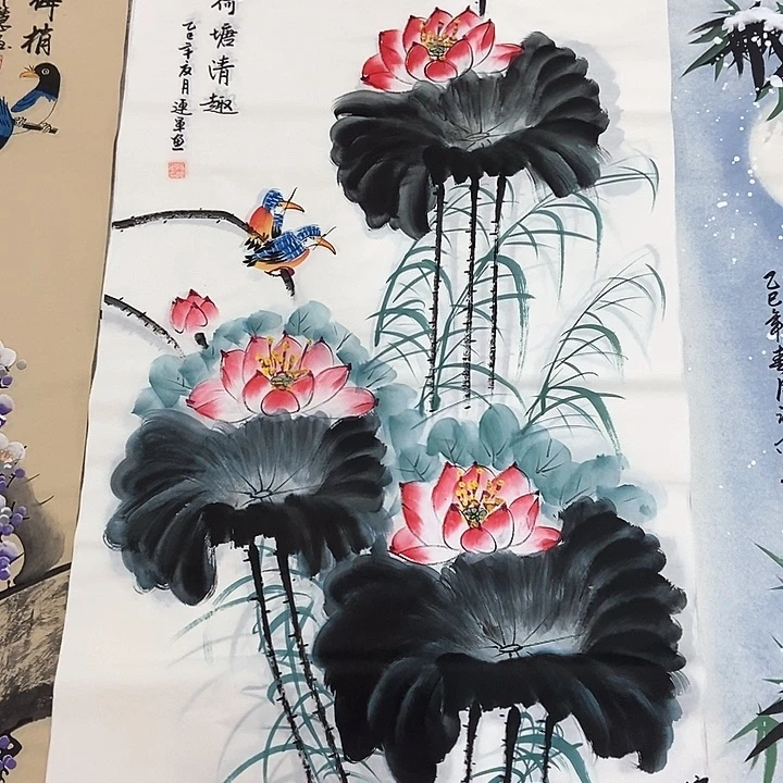 小周画廊的直播间