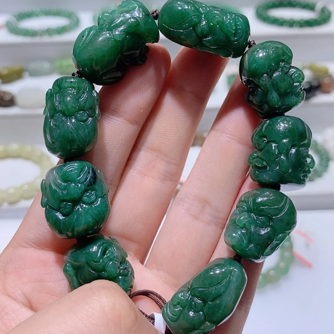 未镶嵌独山玉手串