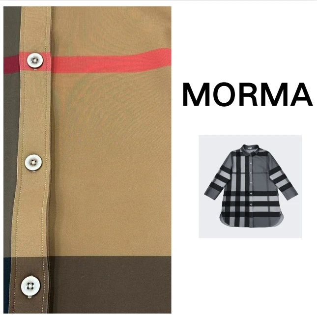 MAX【3522】气质长袖时尚休闲卡其色长款外套衬衫