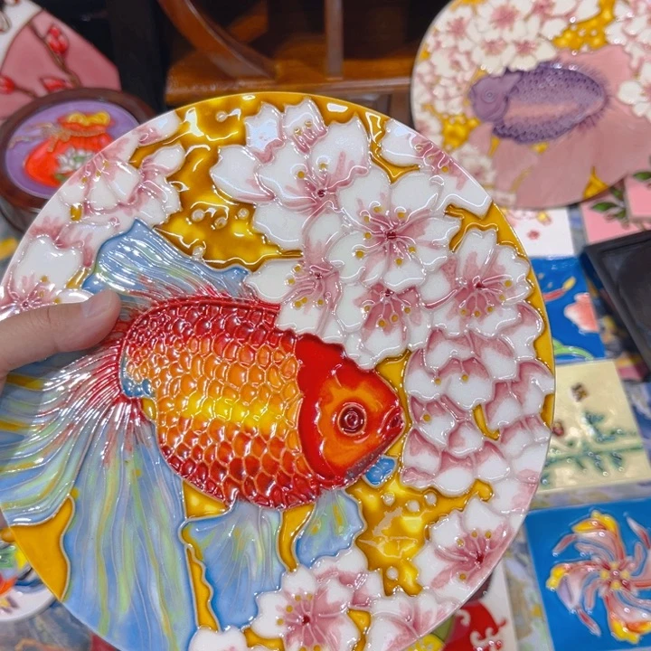 瓷片瓷板画艺术作品