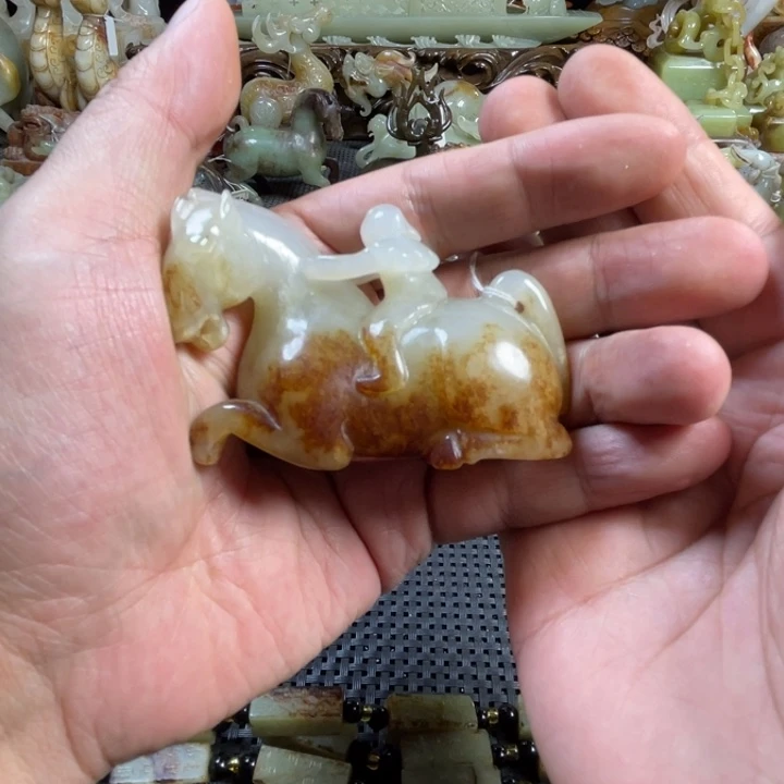 和田玉把件未镶嵌蘇*