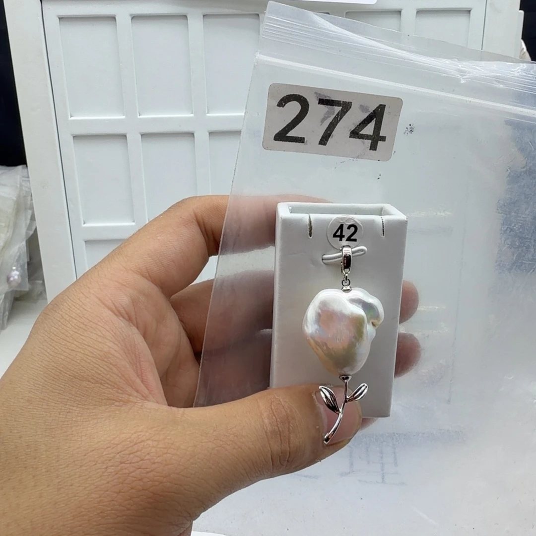 颈饰合金淡水珍珠