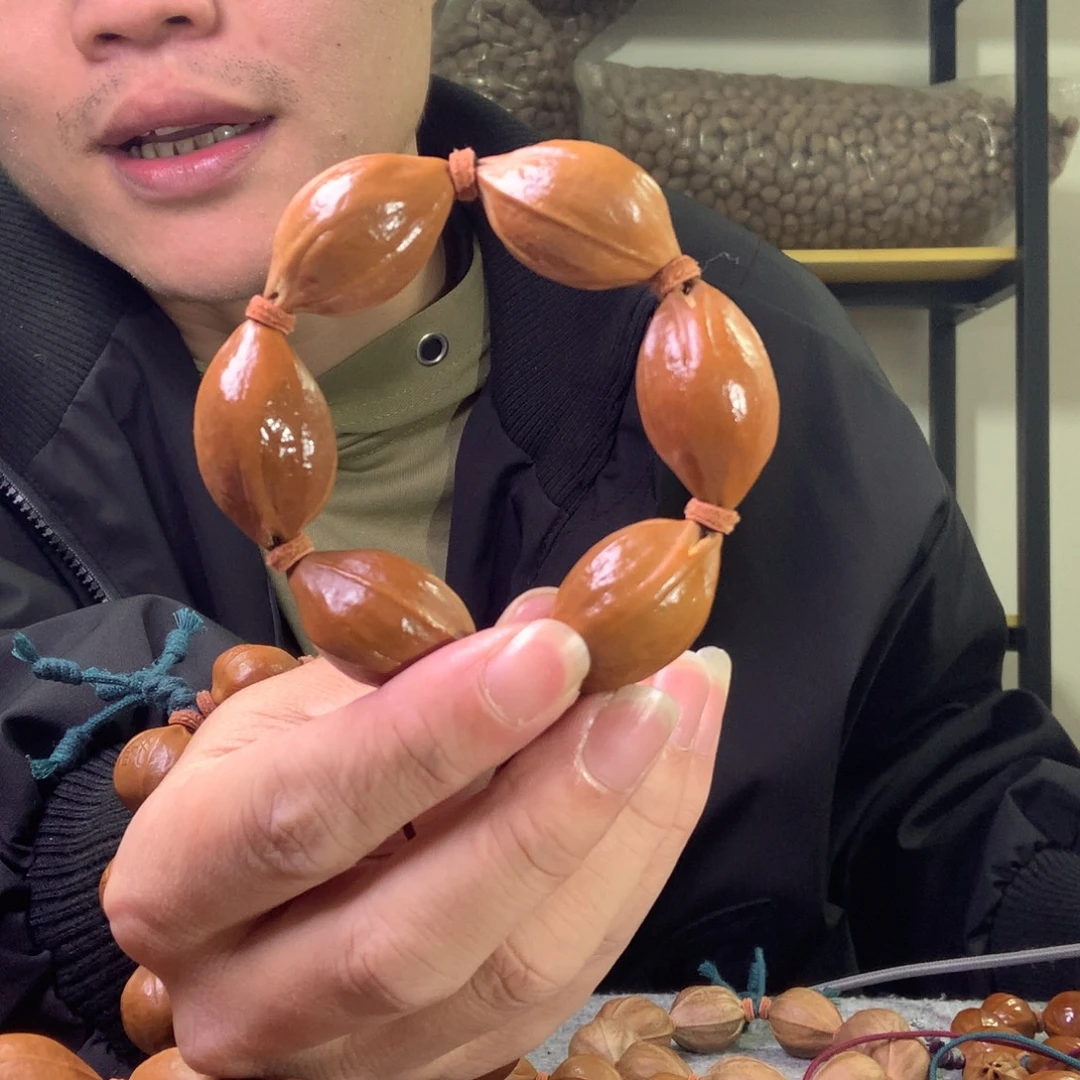 手串/手链橄榄核梅林铁核19/30-31手捻哑光