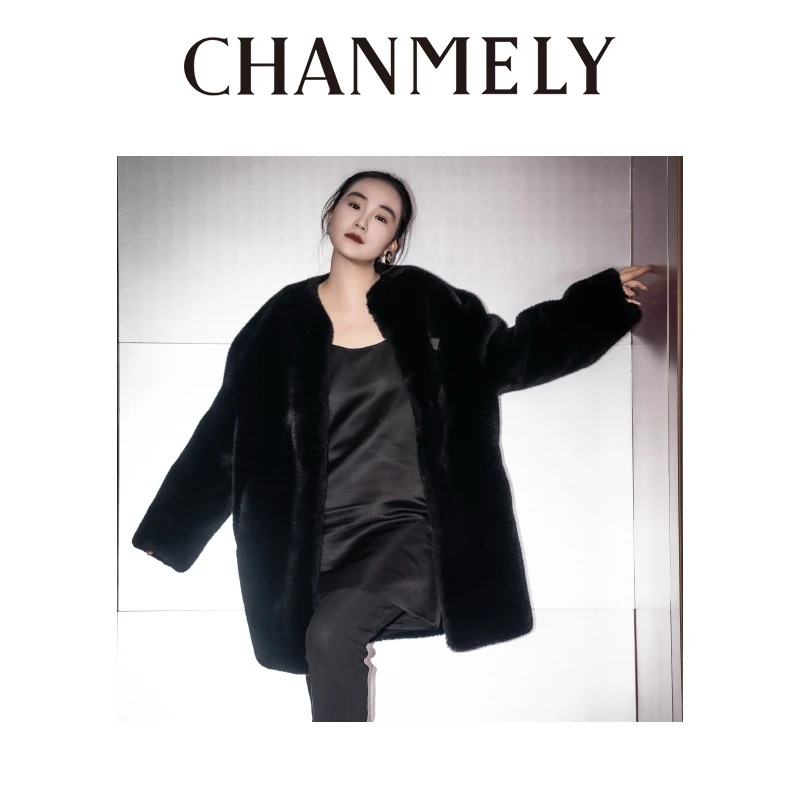 【CHANMITY】  黑衣天使神秘而纯洁”高定短外套0241692