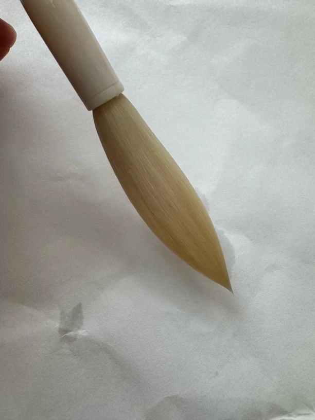 刚柔并济-驼骨超细嫩光锋纯羊毫4.8*0.7