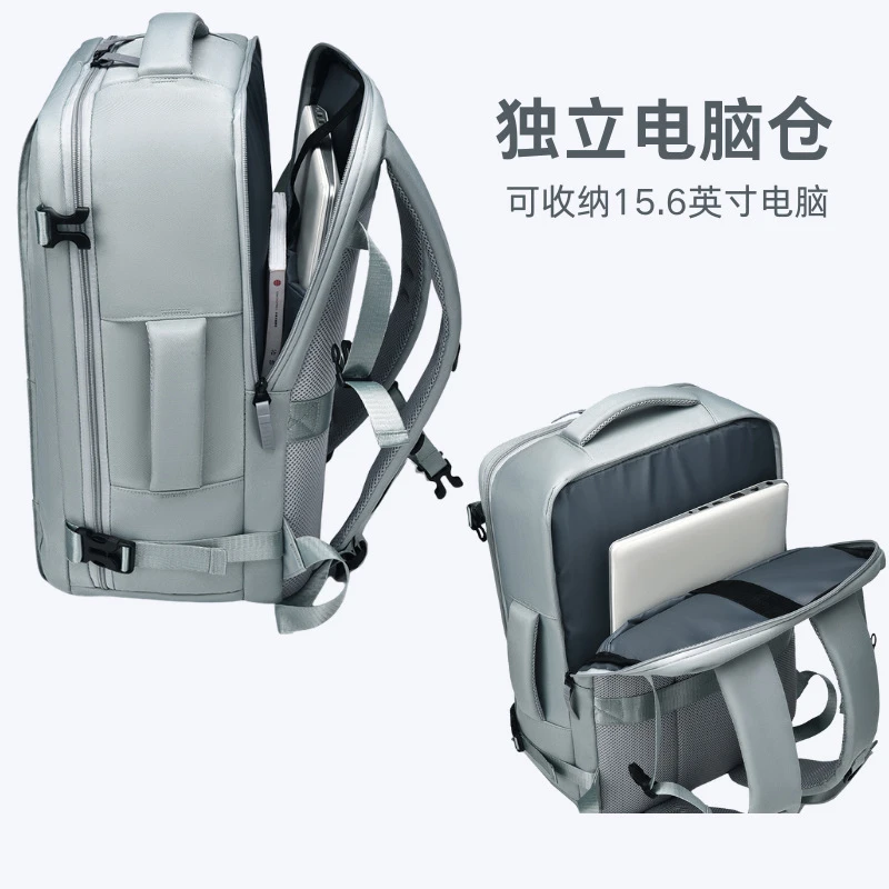 WEIXIER跨境双肩包简约大容量旅行背包高档商务电脑包大学生书包
