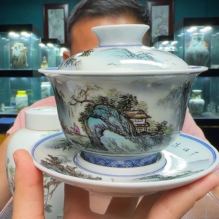 摆件景德镇陶瓷手工制作